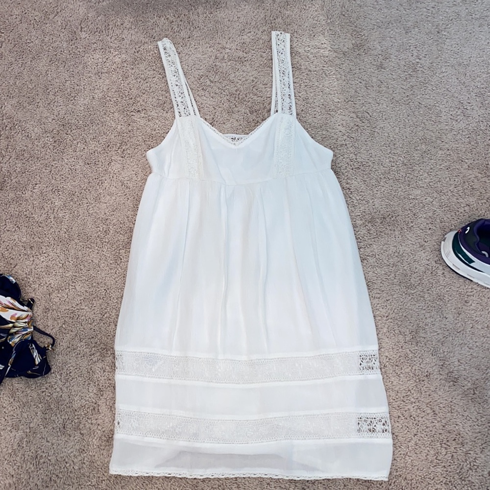NWT BCBG white dress